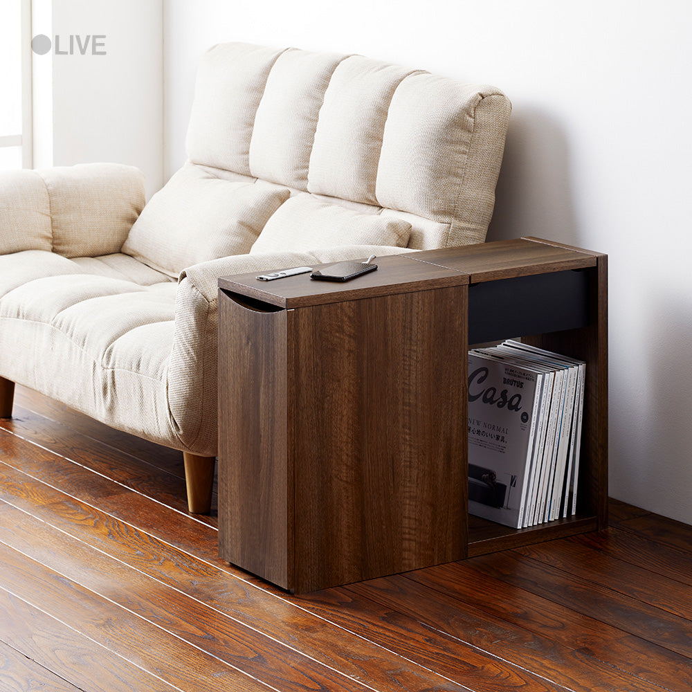 RDS-5020ST ソファーサイドラック 幅23.2cm｜製品一覧｜組立家具 OLIVE