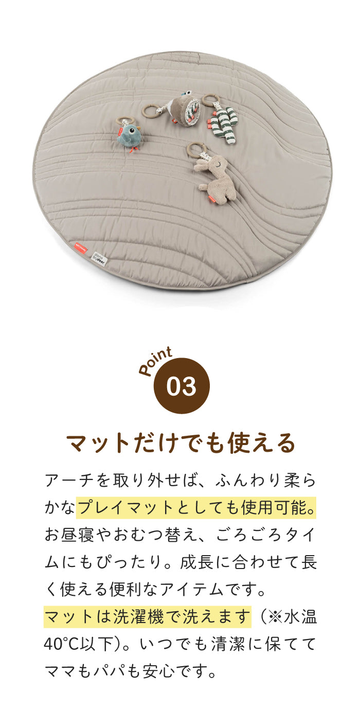 Done by Deer ダンバイディア アクティビティプレイマット 2BD-40621