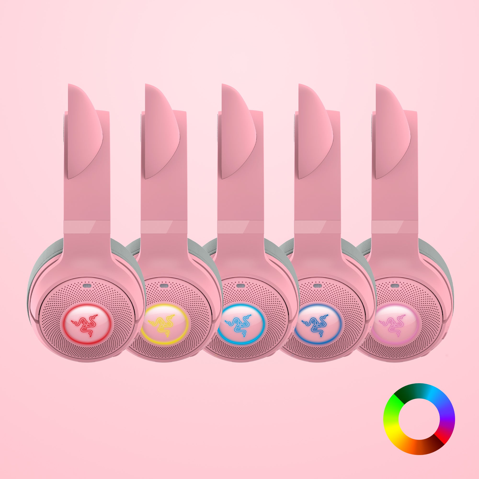 Razer Kraken Kitty V2 BT Quartz Pink クラーケン キティー ブイツー