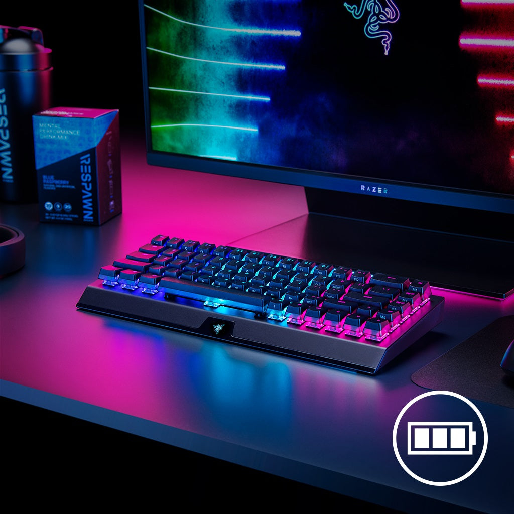 Razer BlackWidow V3 Mini HyperSpeed Phantom Pudding Edition Green