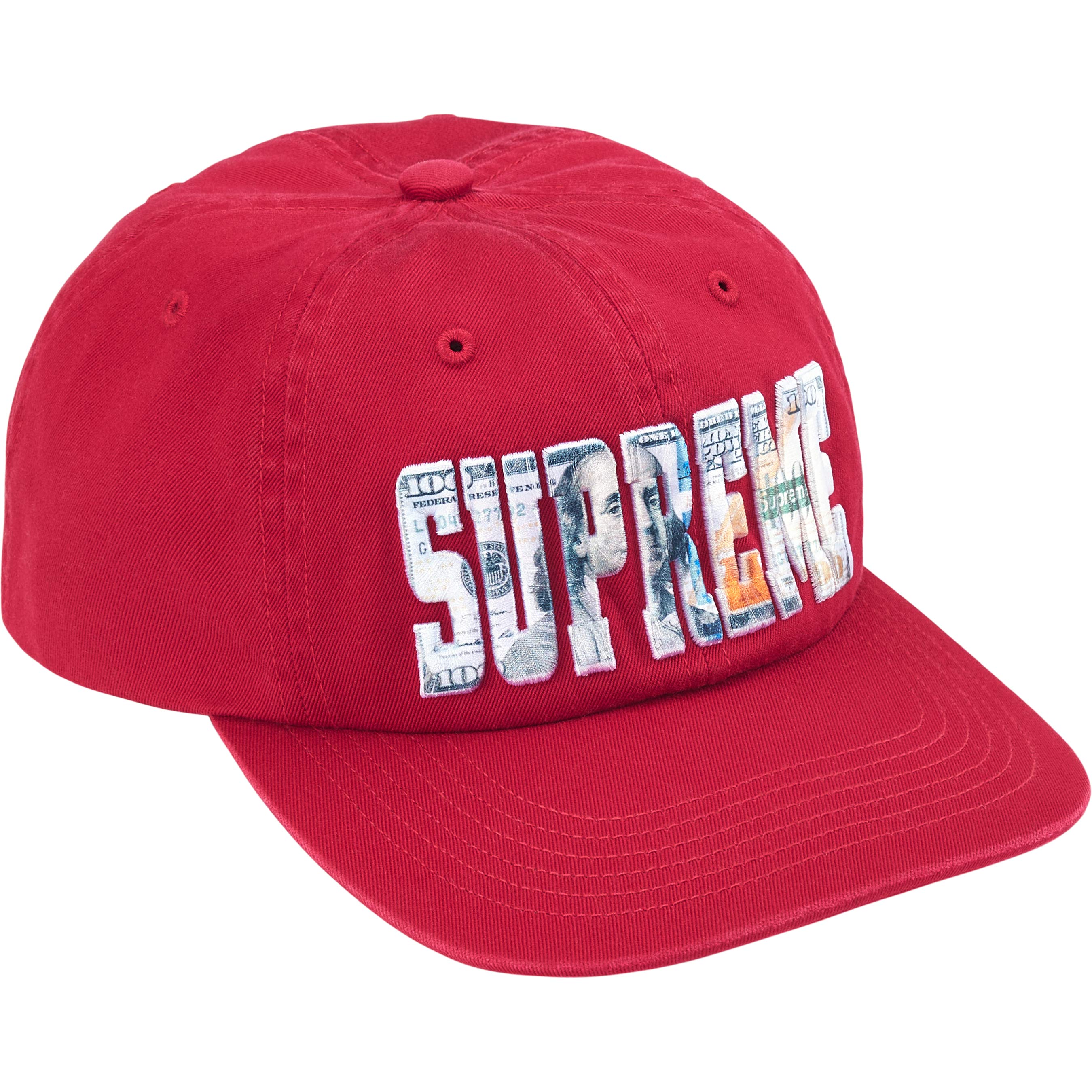 Embroidered Money Logo 6-Panel - Shop - Supreme