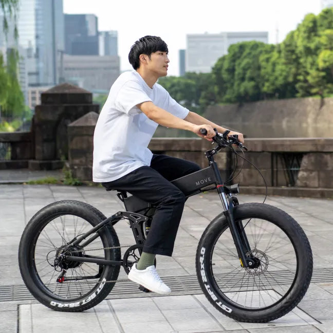 MOVE XG｜次世代ファットタイヤ型E-bike｜折りたたみ電動アシスト