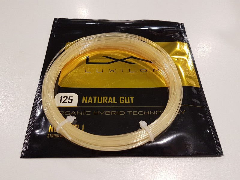Luxilon Natural Gut 125 tested - Mijnracket