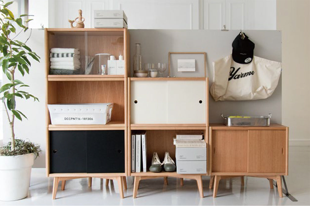 マルニ60 コンビネーション ウッドドアシェルフ63（棚板1枚付き