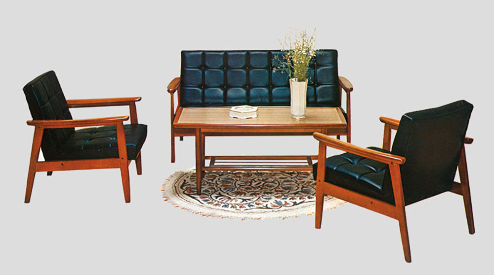 カリモク60 Kチェア1シーター ≪ワイド≫ モケットグリーン