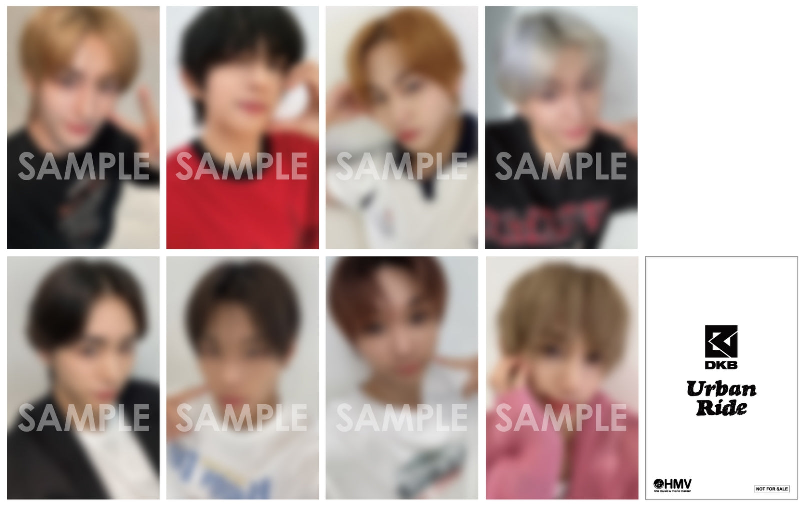 DKB 韓国8th Mini Album『Urban Ride』 HMV限定特典＆リリースイベント