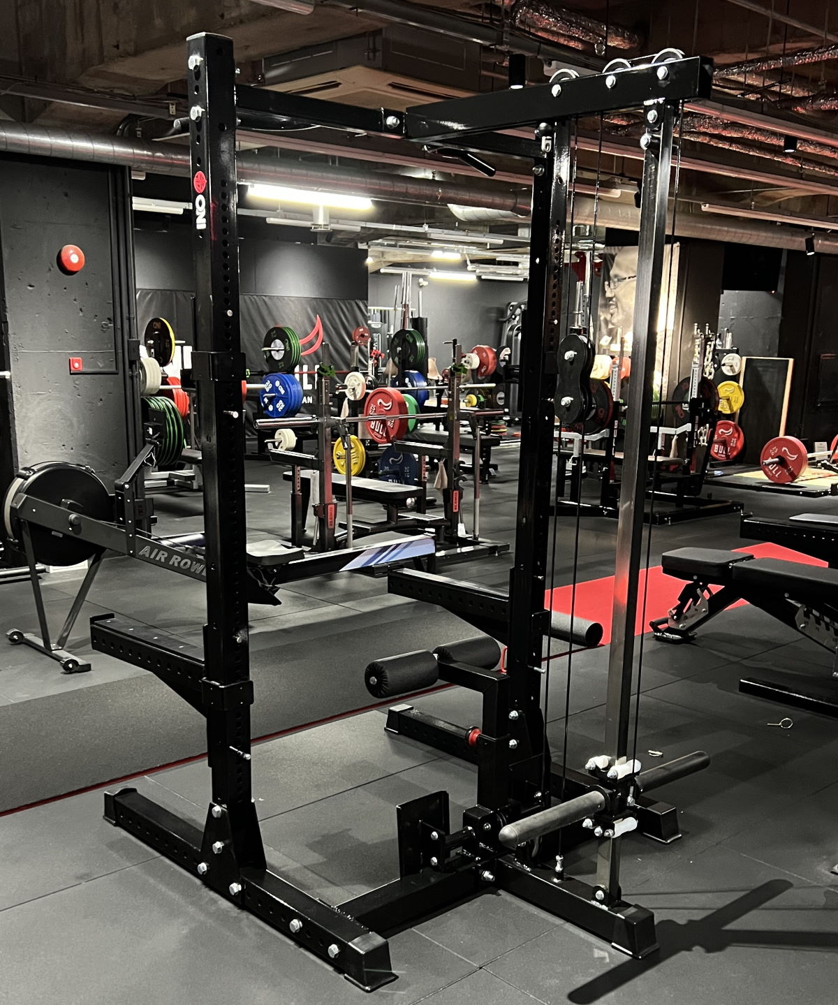 引き取り限定 大阪市 タフスタッフパワーラック ラットプーリーロー