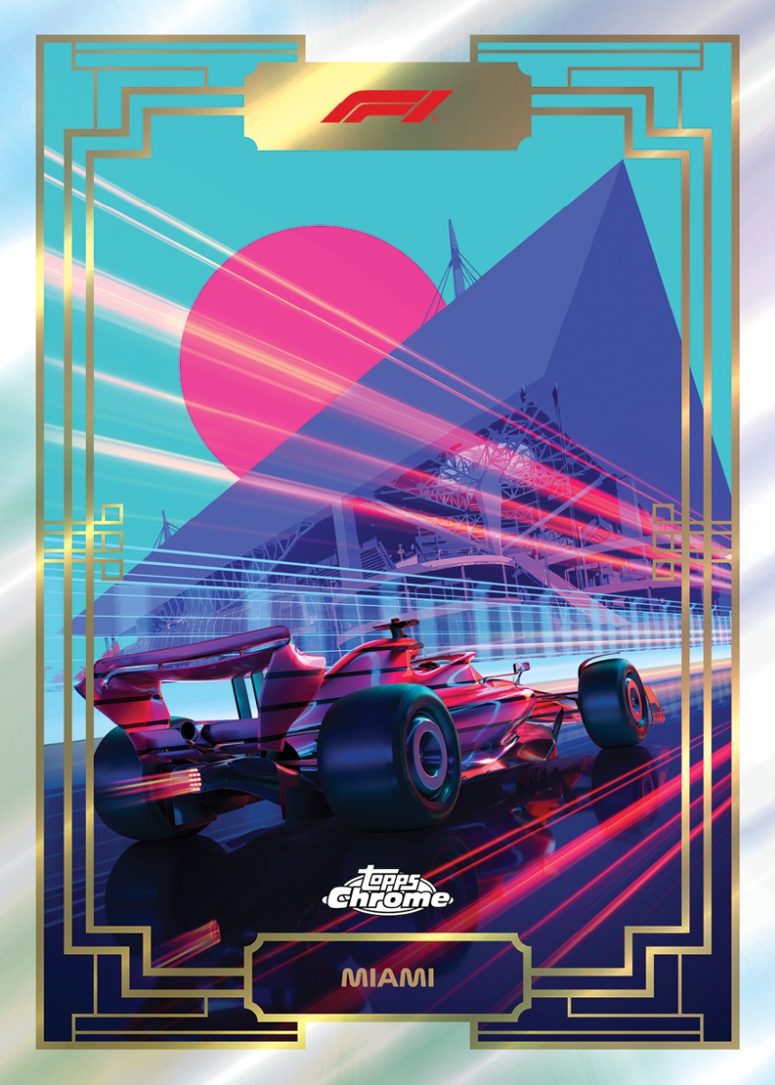 2023 Topps Chrome® Formula 1 - Hobby Box