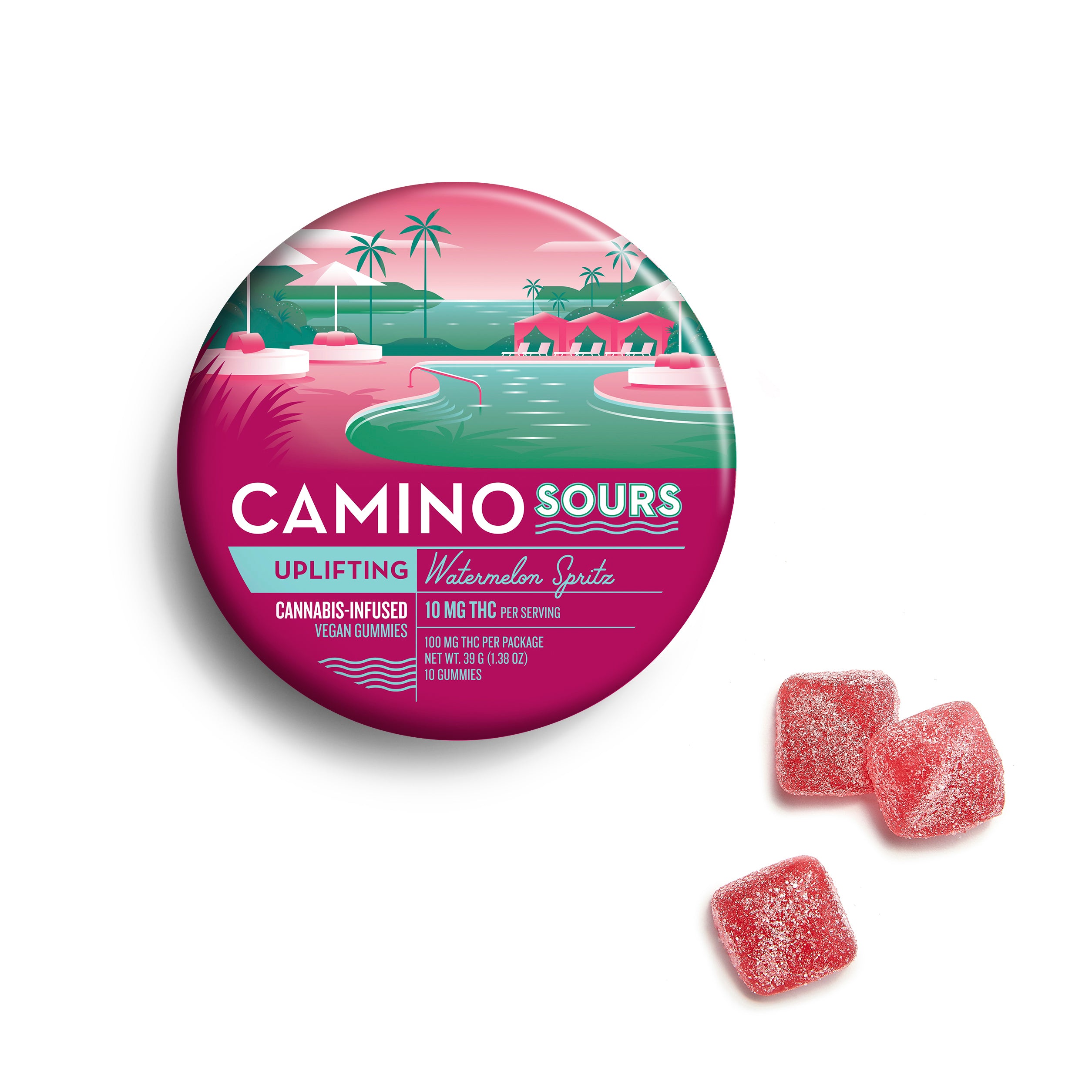 Buy Camino Freshly Squeezed 'Recover' 5MG THC/10MG CBG Hemp