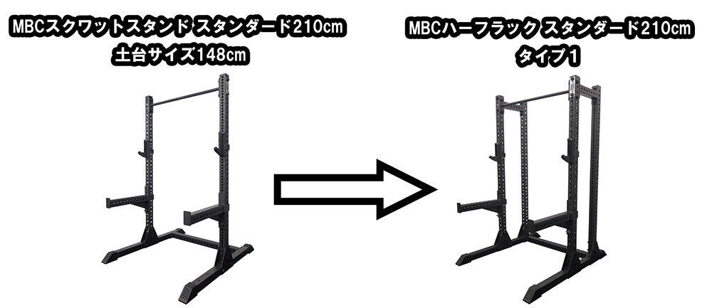 MBC オリジナルラック コンバージョンパーツ — MBC POWER SHOP