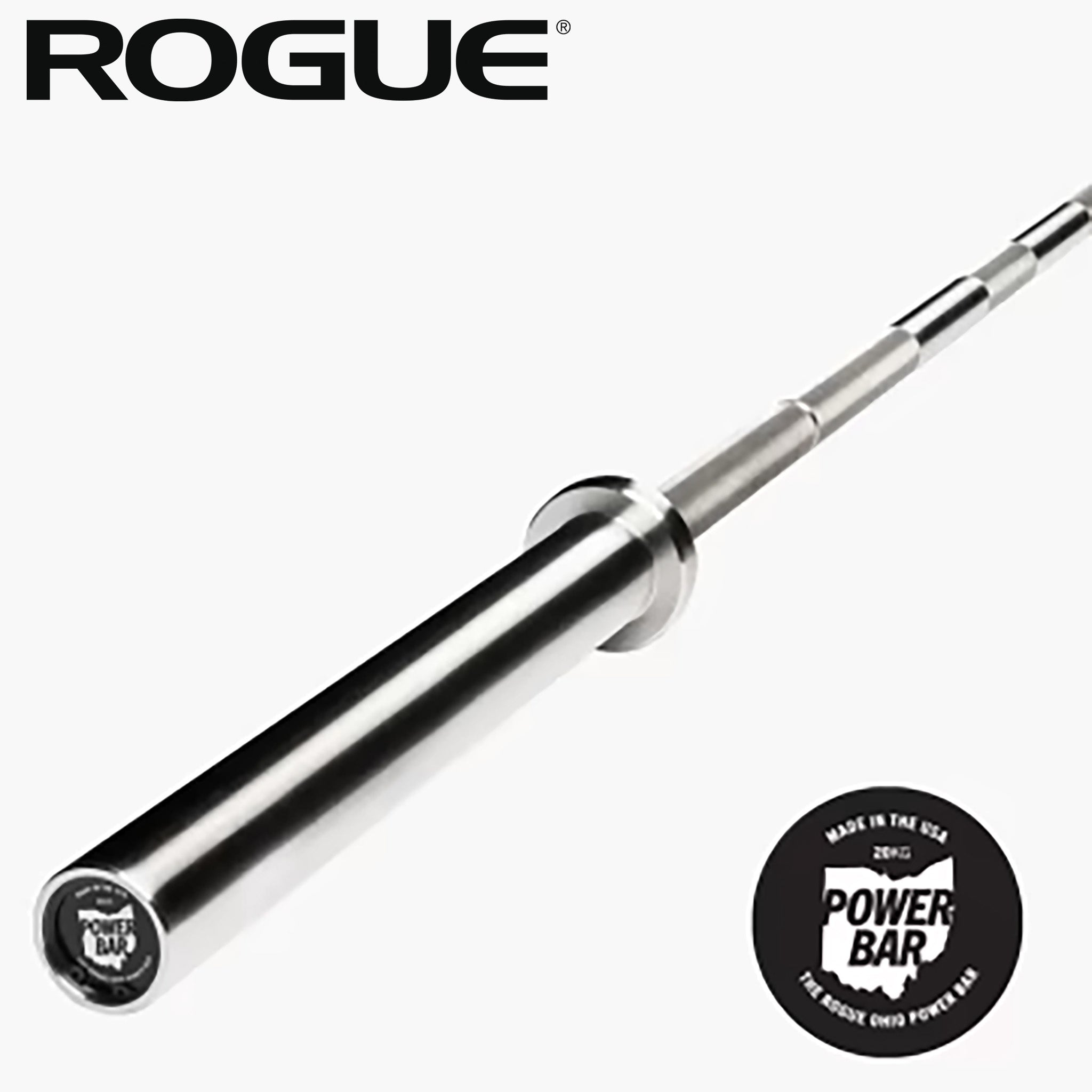 ROGUE 20KG オハイオパワーバー ステンレススチール IPF公認品 — MBC