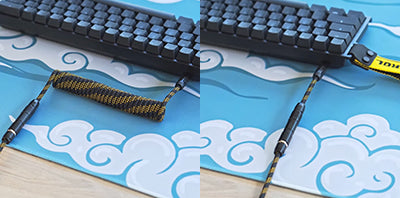 Wooting(ウーティング) USB-C コイル＆ストレート ケーブルセット