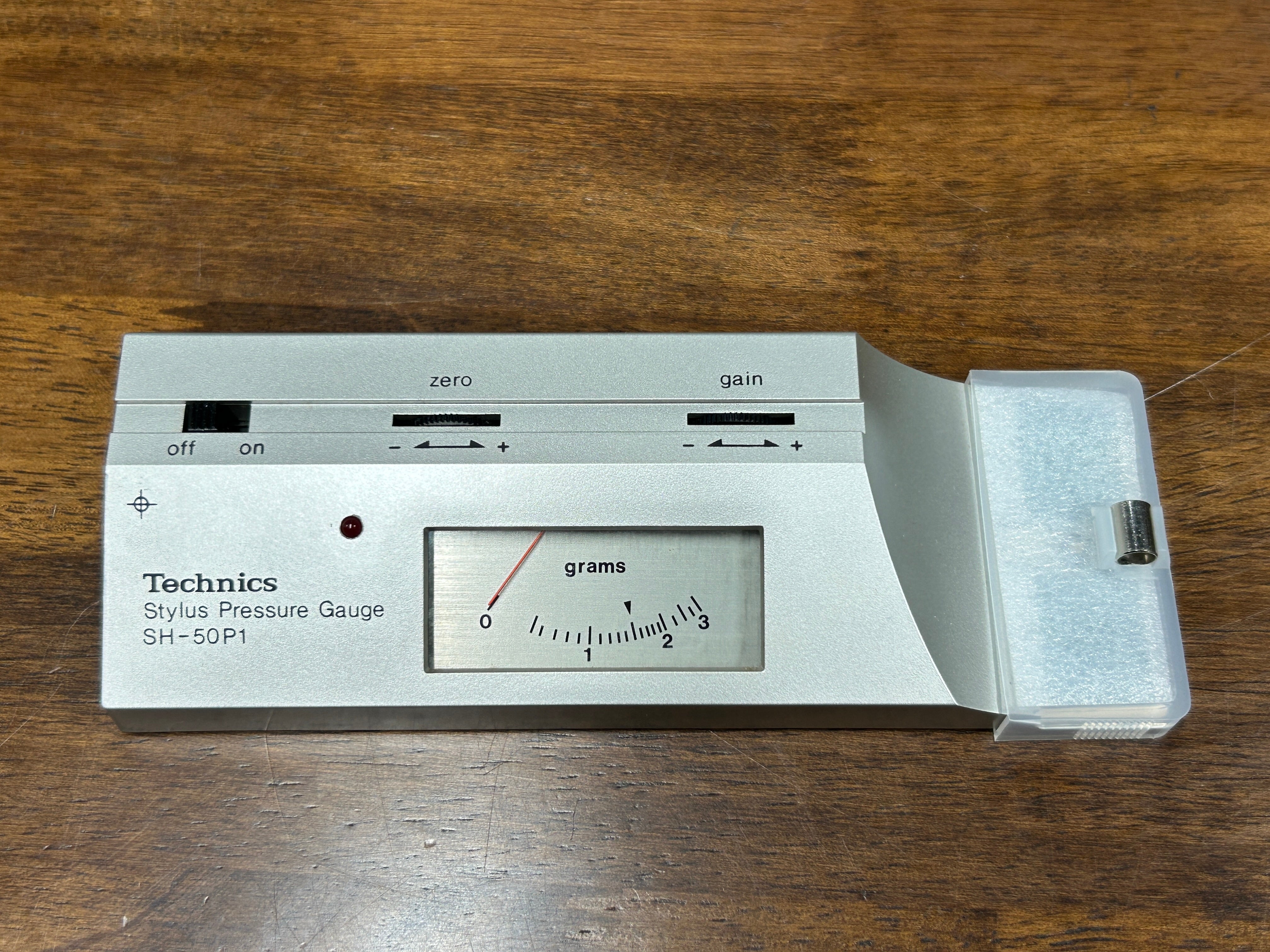良い針圧計を買ってみました…古いけど［Technics SH-50P1］ – ステレオ時代