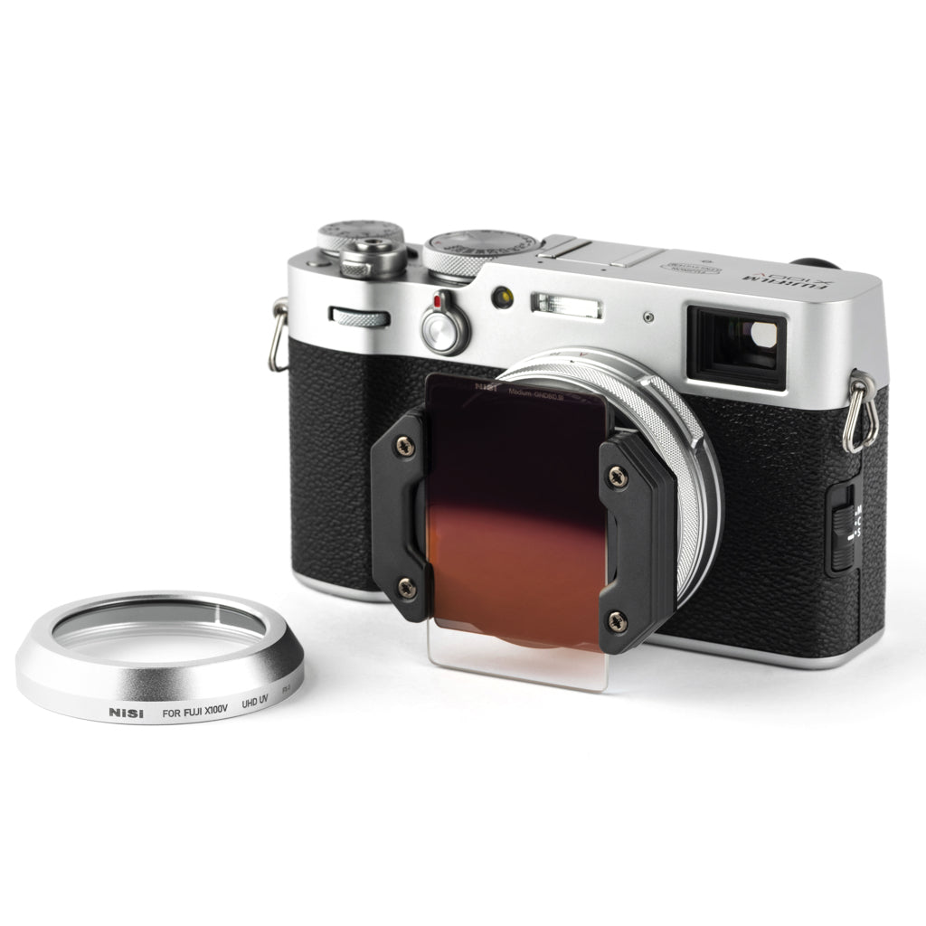 FUJIFILM X100シリーズ専用 角型ホルダーキット/UVフィルター発売