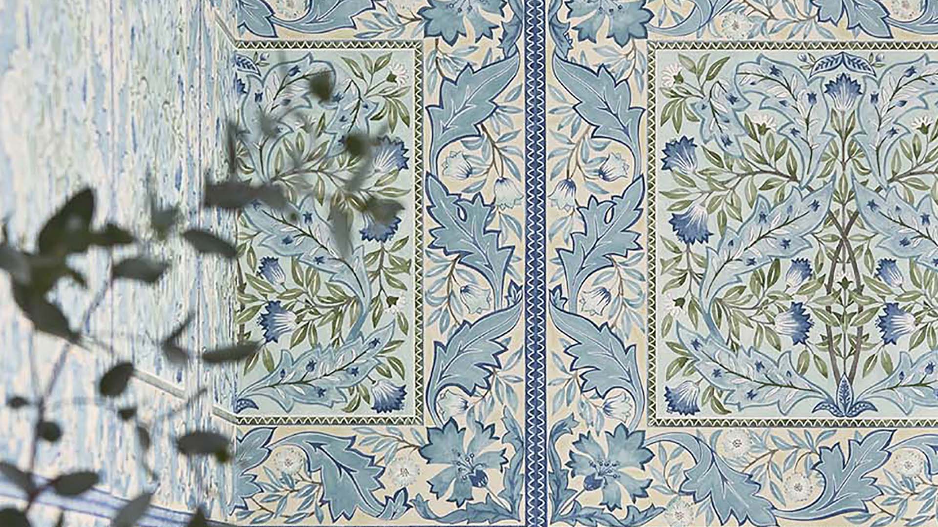 interior library - Simply Strawberry Thief 217059 MORRIS&Co.