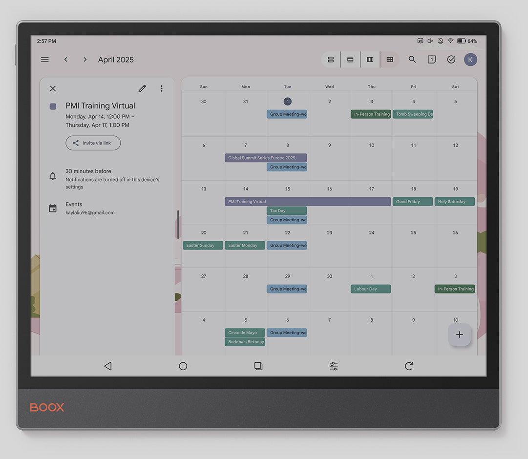 BOOX Tab X C | 13.3'' Kaleido 3 Color ePaper Tablet – The Official