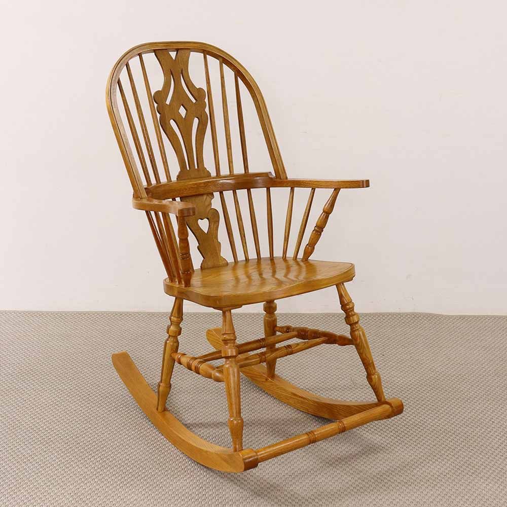 くつろぎもクラシックスタイルで♪ ロッキングチェア MC2-JG329-L