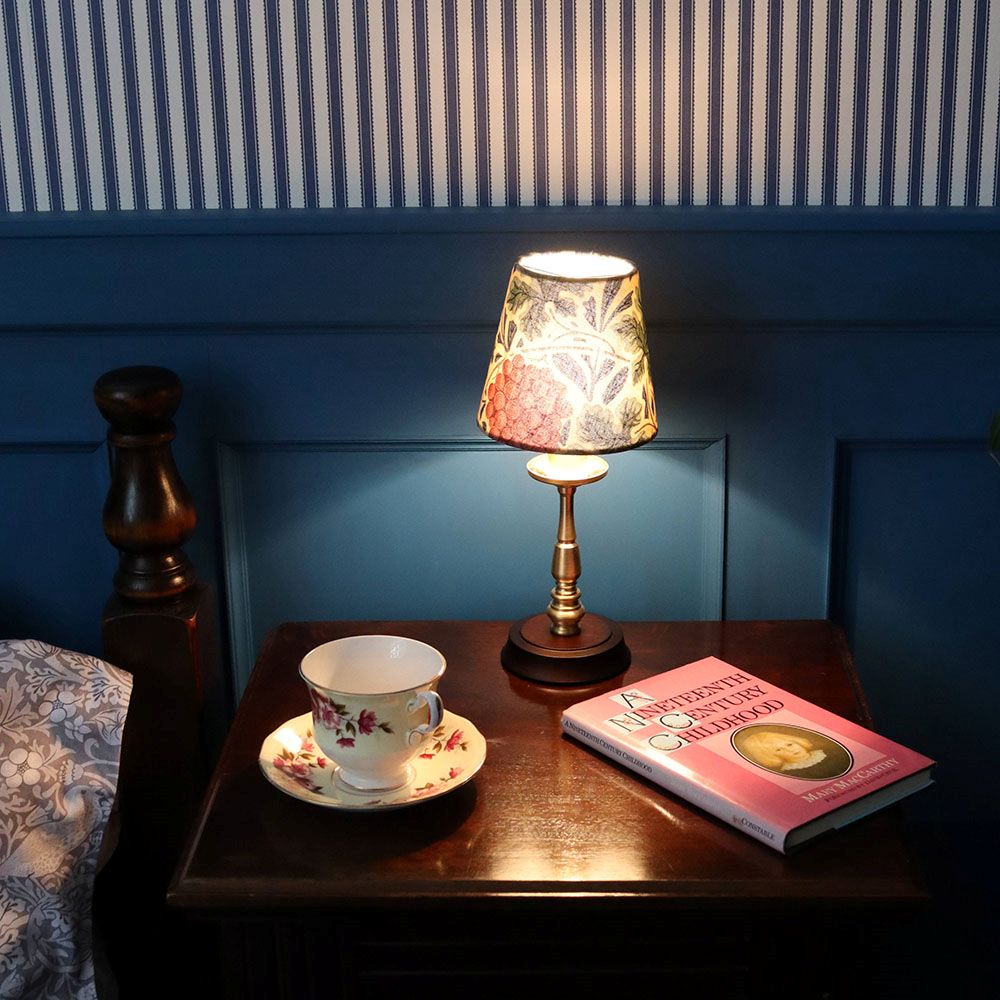 シックな彩りのVine♪ ミニスタンド・テーブルランプ CL1-ADS-069VIN