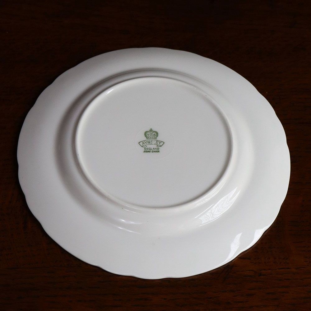 美しいボーンチャイナ♪ AYNSLEYプレート・ケーキ皿 VC104-319016A