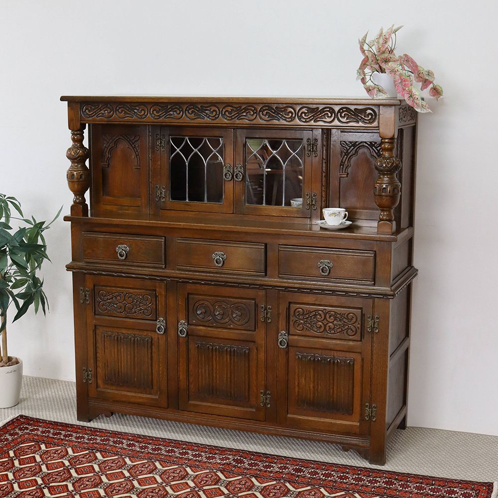 インテリアの主役に♪ カップボード（OLD CHARM） VC109-193