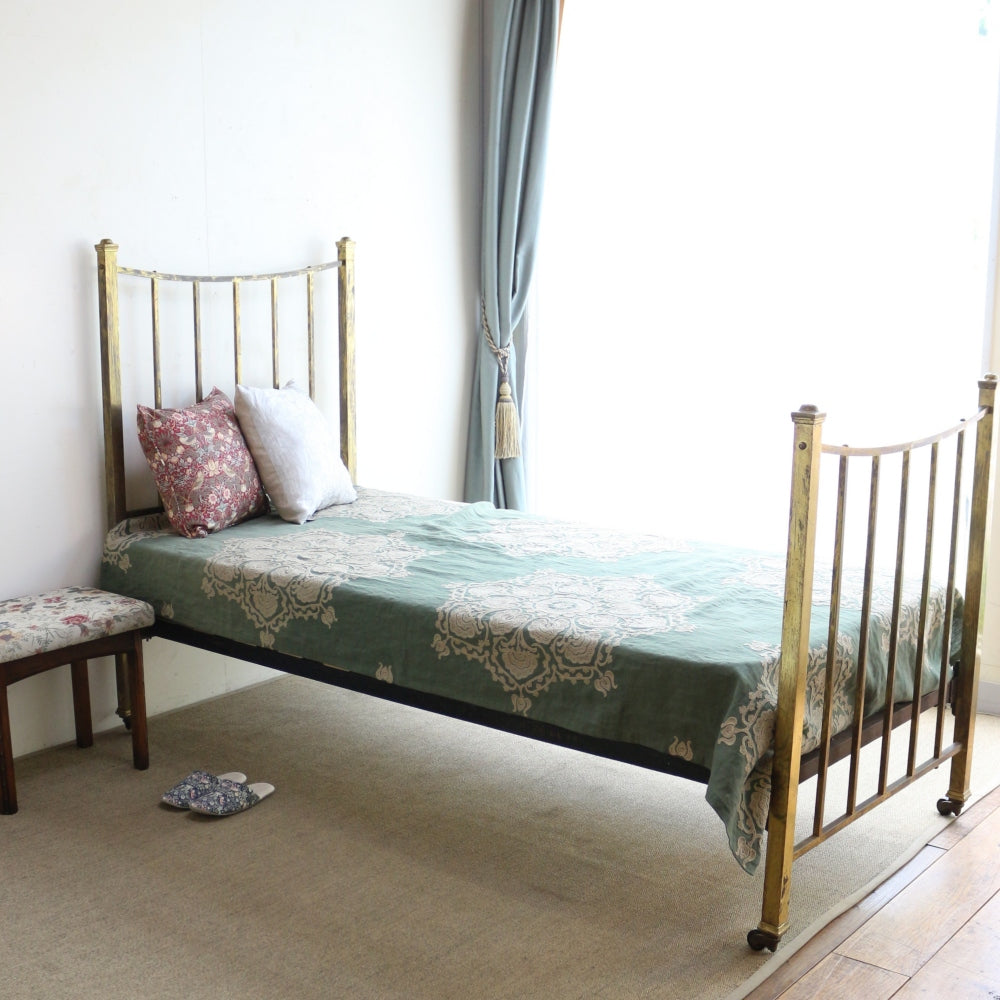 クールエレガント♪ アンティーク・ベットフレーム VC91-218