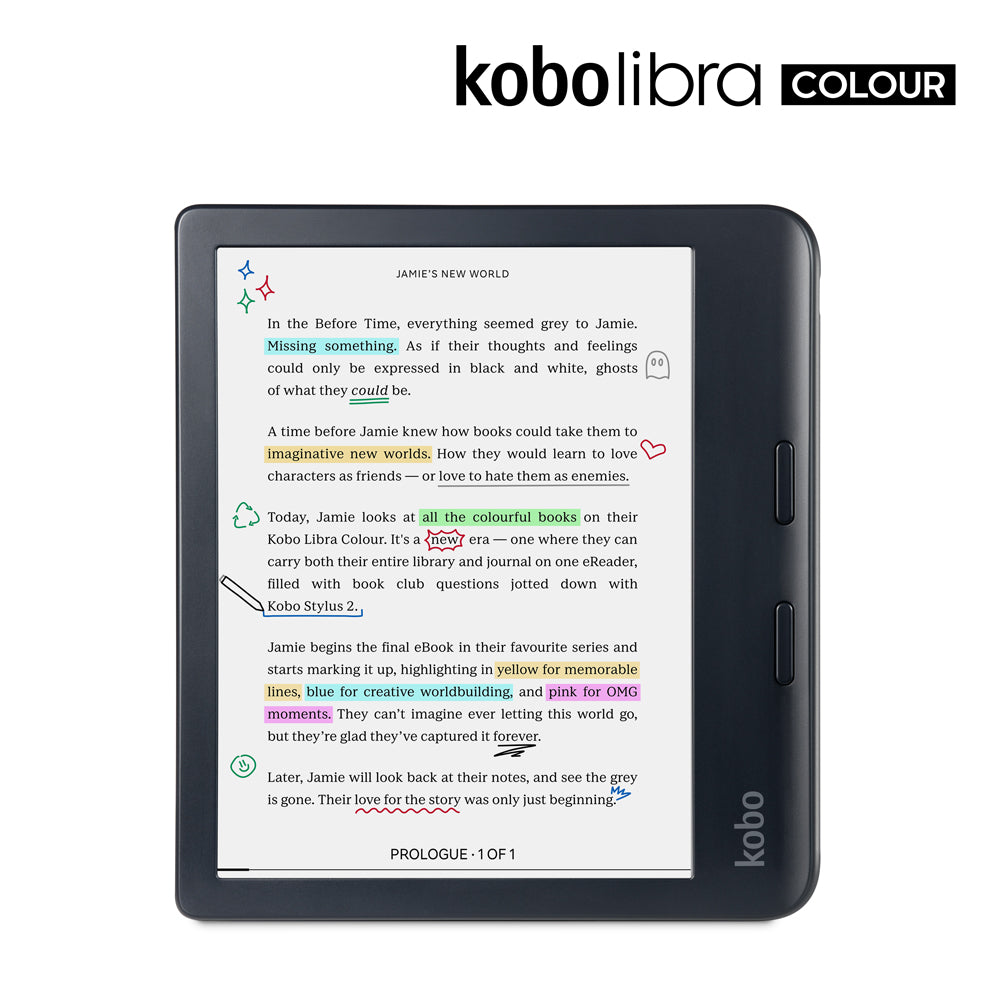Rakuten Kobo Libra Colour (Black, 32GB) | FREE with SmartPoints
