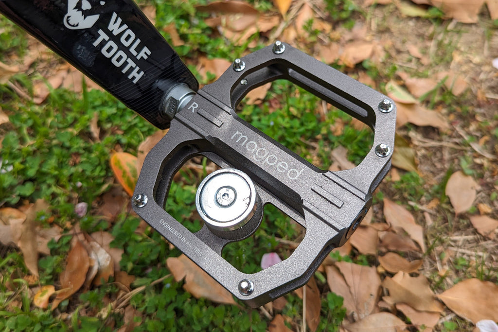 Magped（マグペド）マグネット式ビンディングペダルで脱着も簡単♪