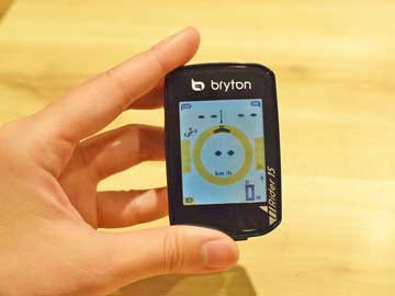 GPS搭載のコスパ◎サイコン！「ブライトン ライダー15」