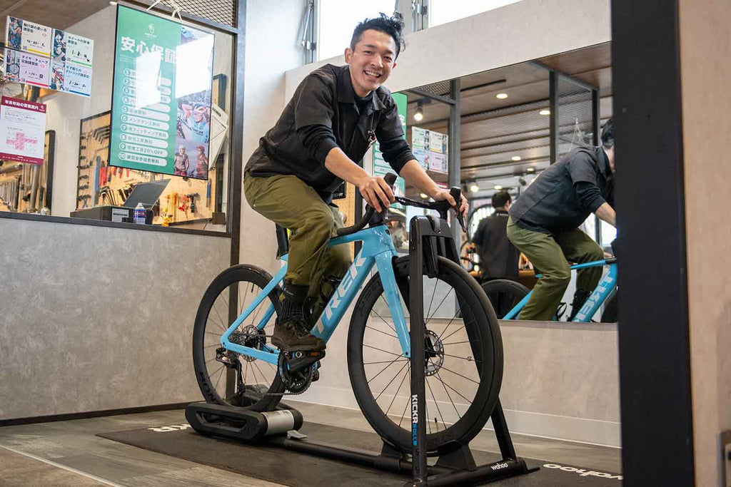 全店でWahoo Kickr Rollr（キッカーローラー）体験できます！