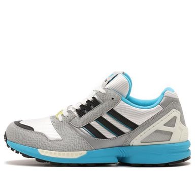 GS) adidas ZX 2K Flux J 'Grey Signal Cyan' FW1908