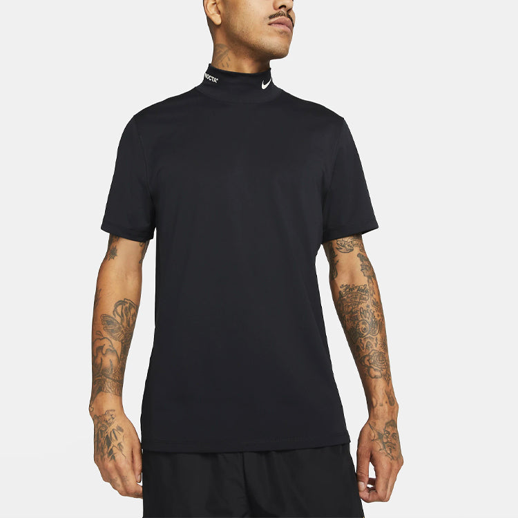 Nike x NOCTA Drake Golf Mock Neck Top 'Black' DJ5576-010