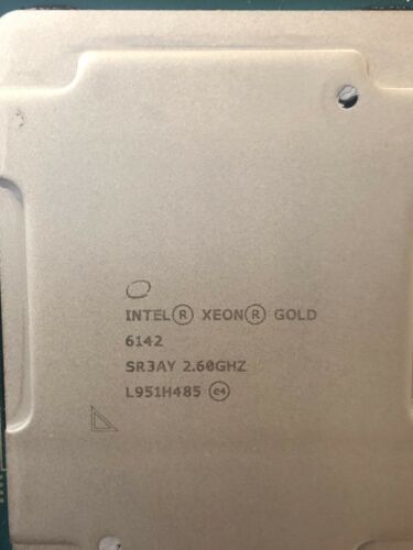 Intel® Xeon® Gold 6142 Processor 22M Cache, 2.60 GHz