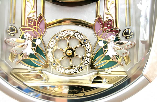 SEIKO セイコー 電波からくり掛け時計 ウェーブシンフォニー【RE567G