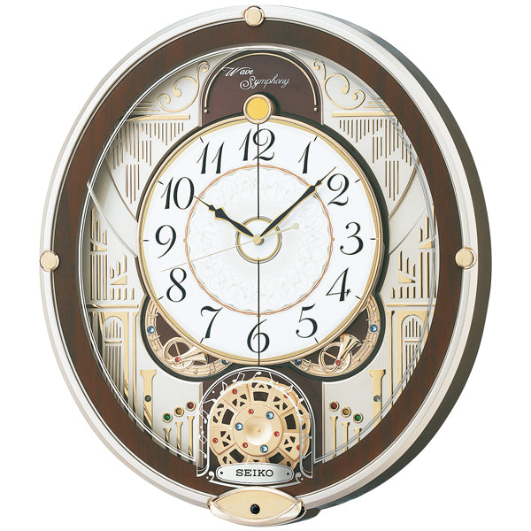 SEIKO セイコー 電波 からくり 掛け時計 RE577B – 正美堂時計店