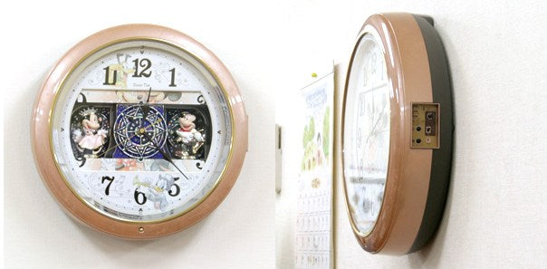 SEIKO セイコー ディズニーキャラクター電波からくり掛け時計 ミッキー