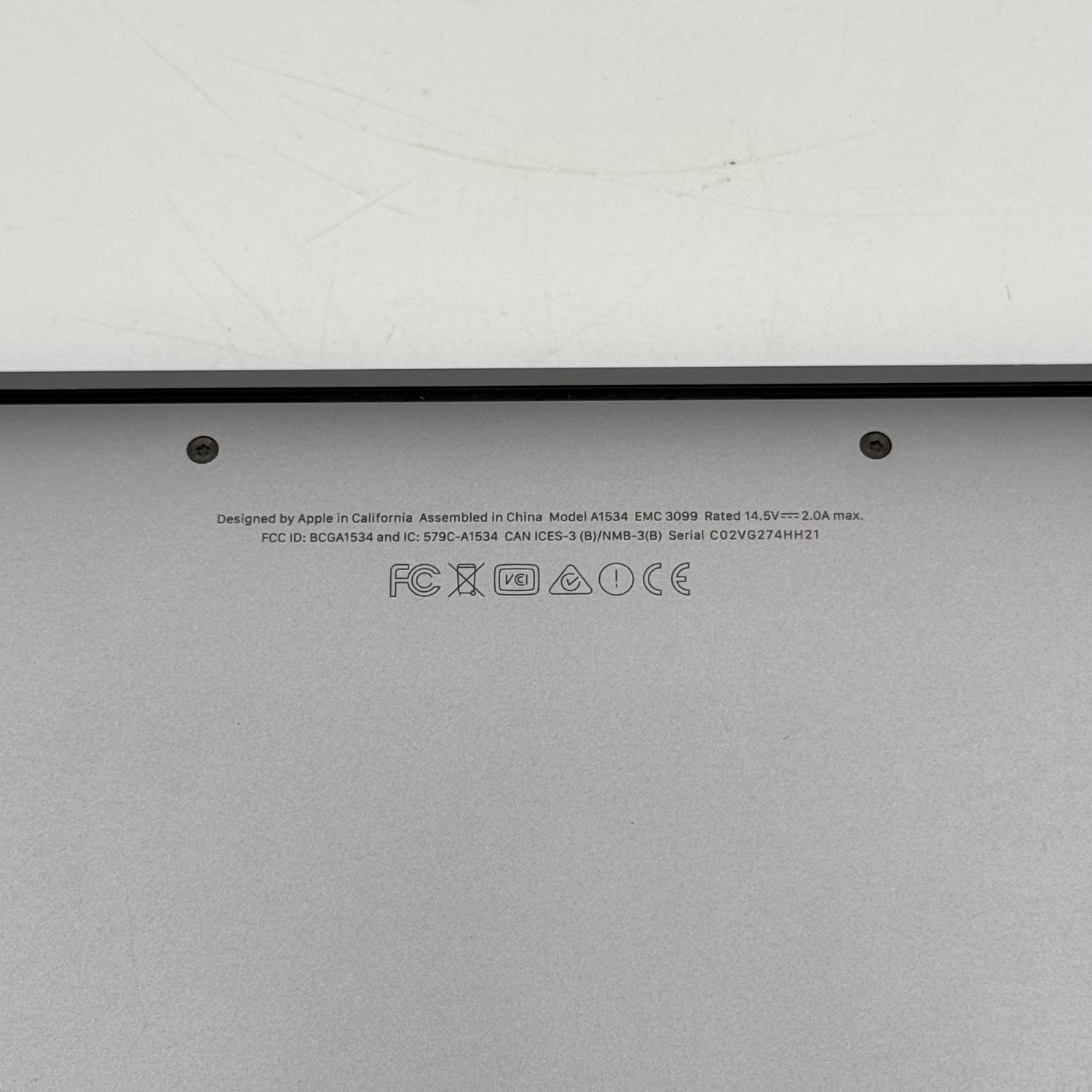 2017 Apple MacBook 12