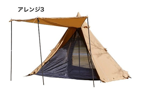 SALE 】WAQ（ワック）WAQ Alpha TC/FT ファミリーテント ワンポール