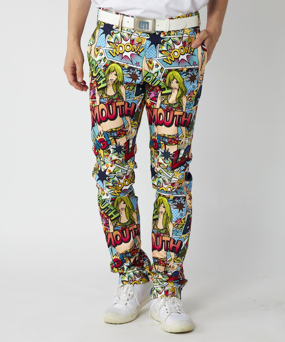 LOUDMOUTH ( ラウドマウス ) メンズ ストレッチツイル 柄パンツ