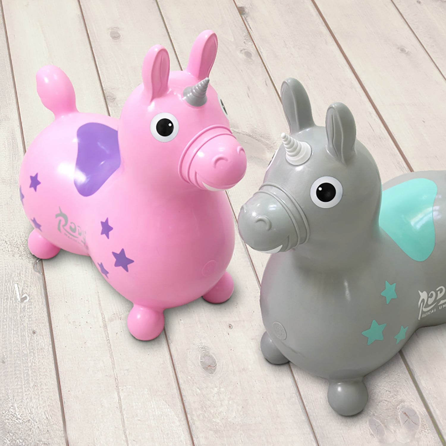 セットでお得】乗用ロディ マジカル ユニコーン (シルバーグレイ