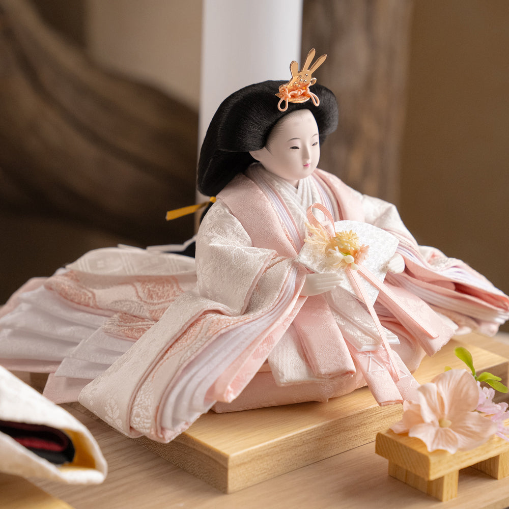 雛人形 kokokara（ここから） 和花-nodoka- 花飾りひな人形（メーカー