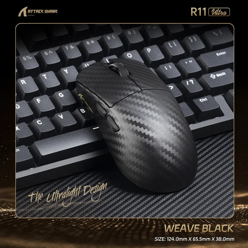 Attack Shark Launches R11 ULTRA Carbon Fiber Gaming Mouse at Just