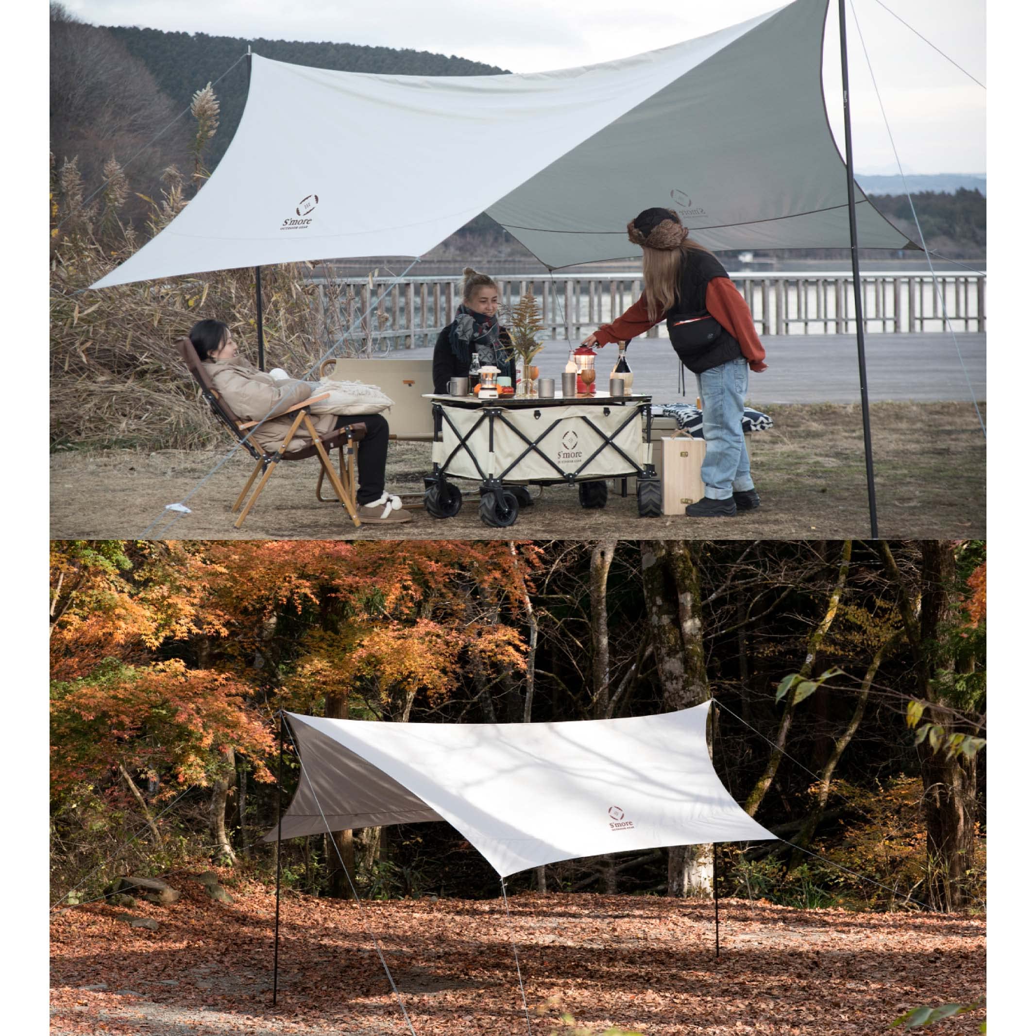 Tarp 420 + A-Base tent set 数量限定セット【送料無料・1年保証
