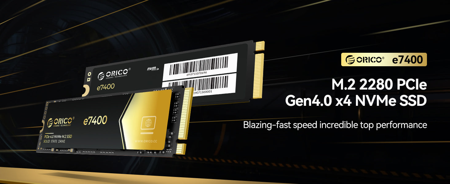 ORICO e7400 PCIe 4.0 NVMe M.2 SSD