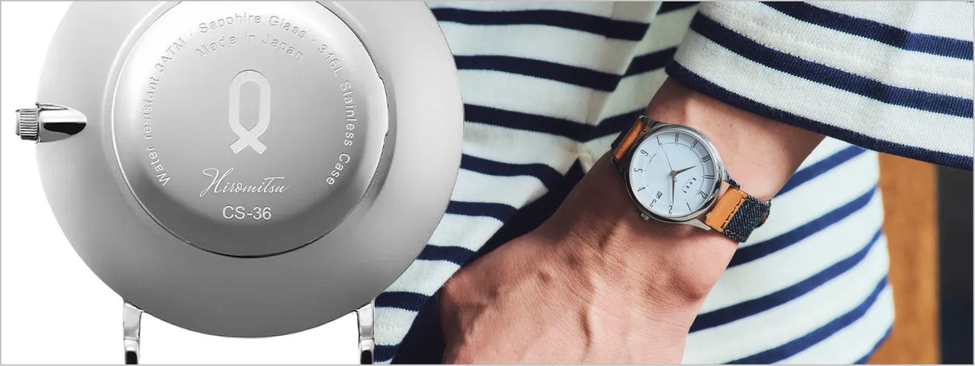 刻印サービス – Maker's Watch Knot