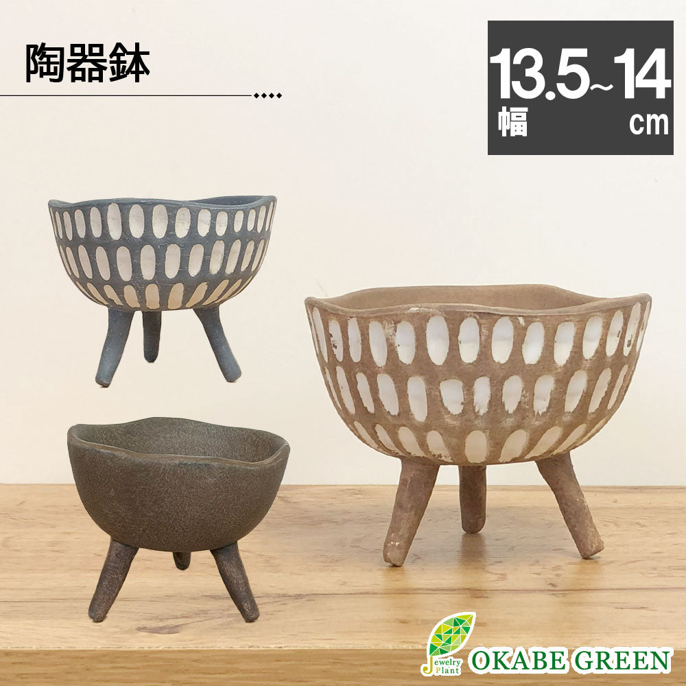 宝石のような観葉植物のお店 【Jewelry Plant】 鉢 器 おしゃれ 陶器