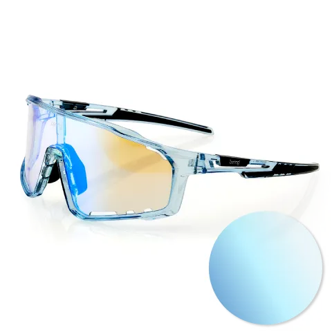 Libero【グレー】Blue Mirror Lens(紫外線調光) – being