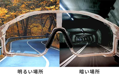 Libero【グレー】Blue Mirror Lens(紫外線調光) – being