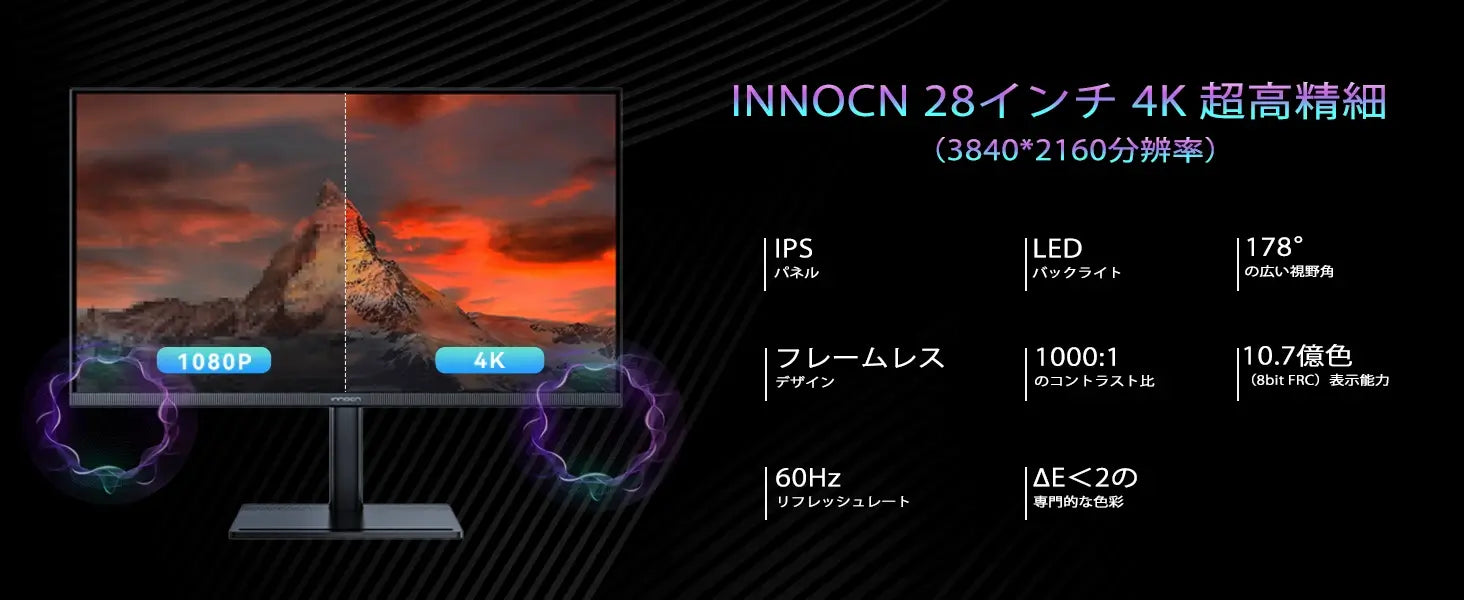 整備品 | INNOCN 28インチ4K UHD IPSモニター | 28D1U – INNOCN Japan