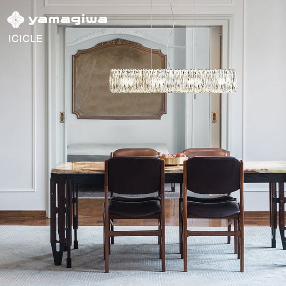 ICICLE シャンデリア クリア Φ500mm - YAMAGIWA OnlineStore
