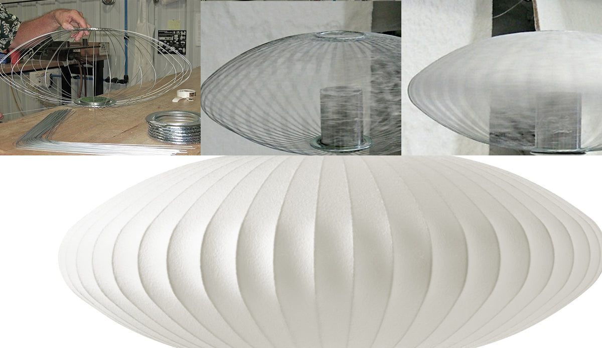 NELSON BUBBLE LAMP Cigar Lamp S ホワイト Φ265mm - YAMAGIWA OnlineStore